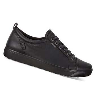 Baskets Ecco Soft 7 Gtx Femme Noir | FR 235SGL
